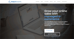 Desktop Screenshot of finestshops.com